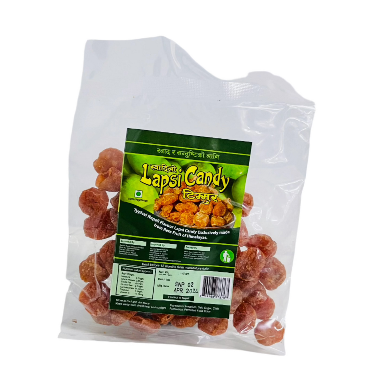 Swadilo Lapsi Candy Timur 140Gm