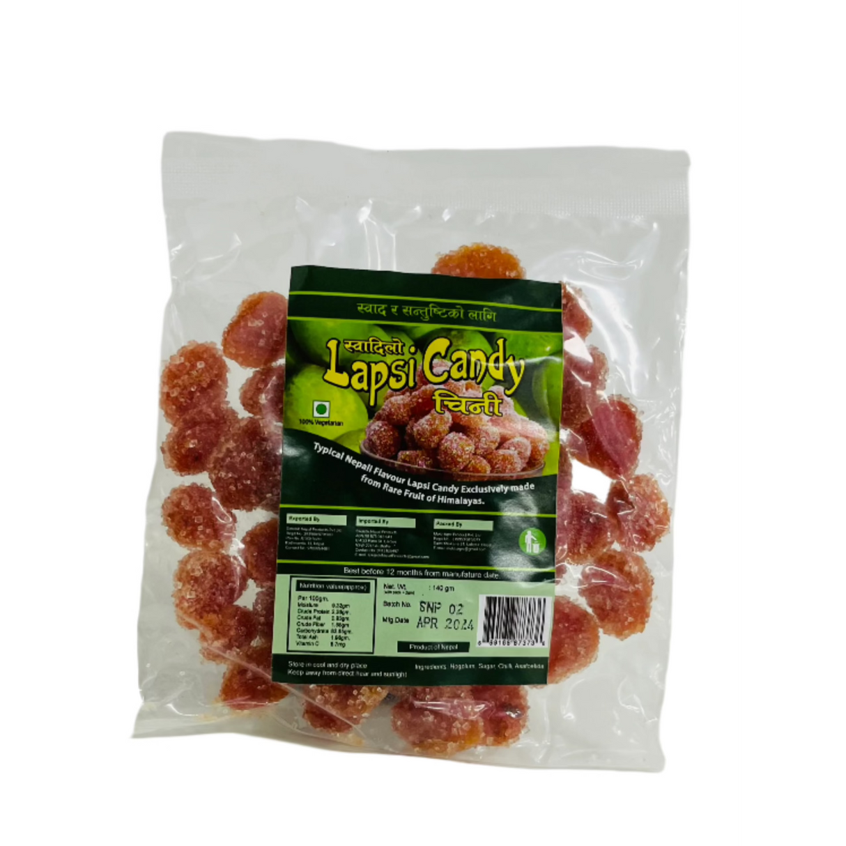 Swadilo Lapsi Candy Normal Chini 140Gm