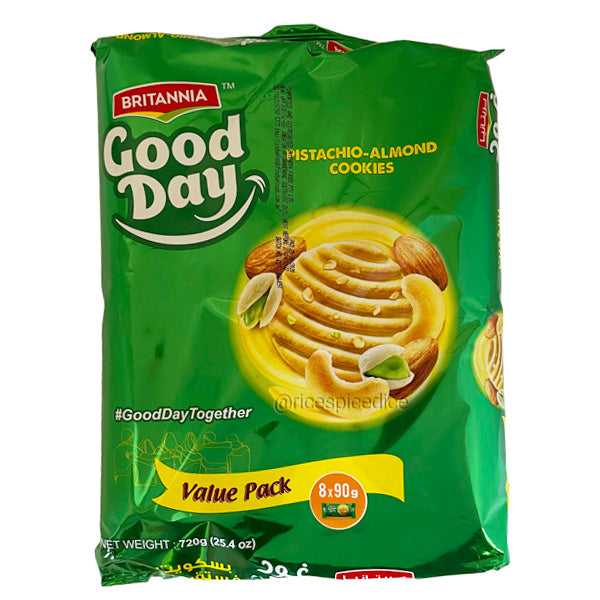 Britannia Good Day Pista Almond 8*81Gm