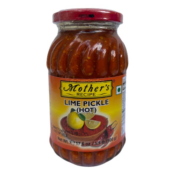 Mother's Recipe Lime Pickle Hot 500Gm