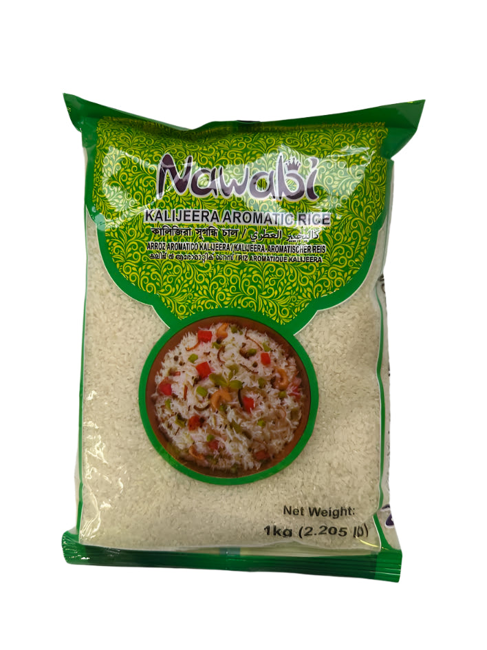 Nawabi Kalizira Rice 1Kg