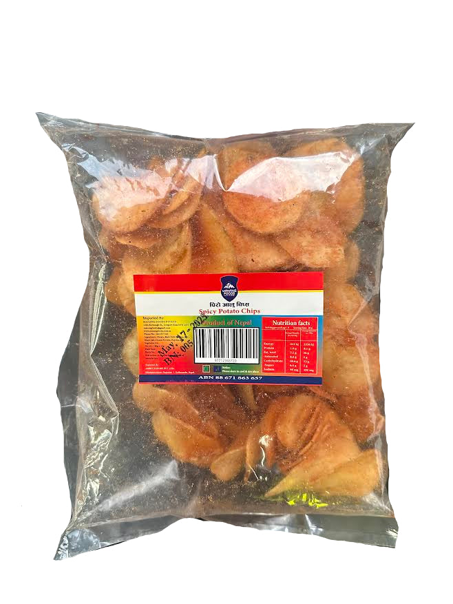 Manang Spicy Potato Chips 180Gm