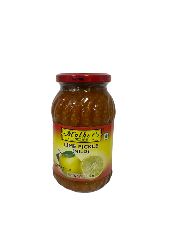 Mother's Recipe Lime Pickle Mild 500Gm