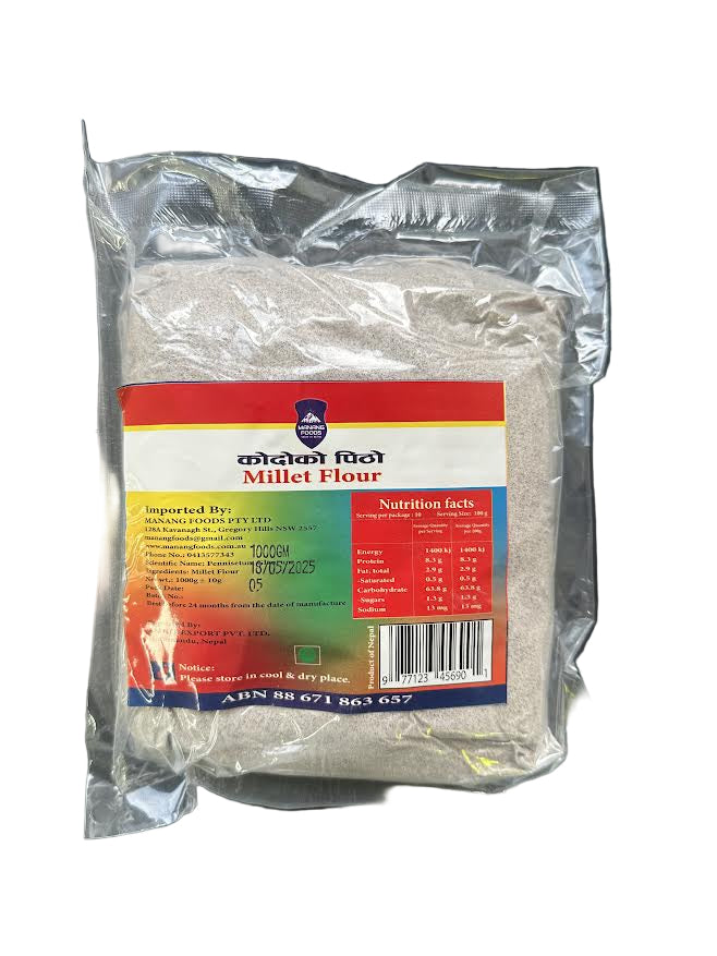 Manang Kodo Ko Pitho (Millet Flour) 1Kg
