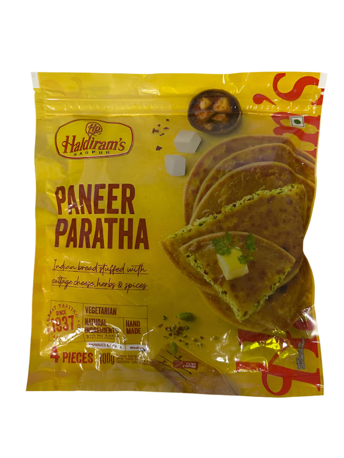 Haldiram Paneer Paratha 4pcs 400Gm