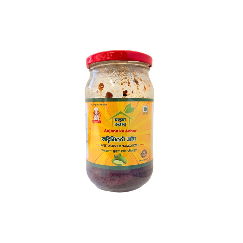 Anjana Ko Sweet and Sour Mango Pickle 400 Gm