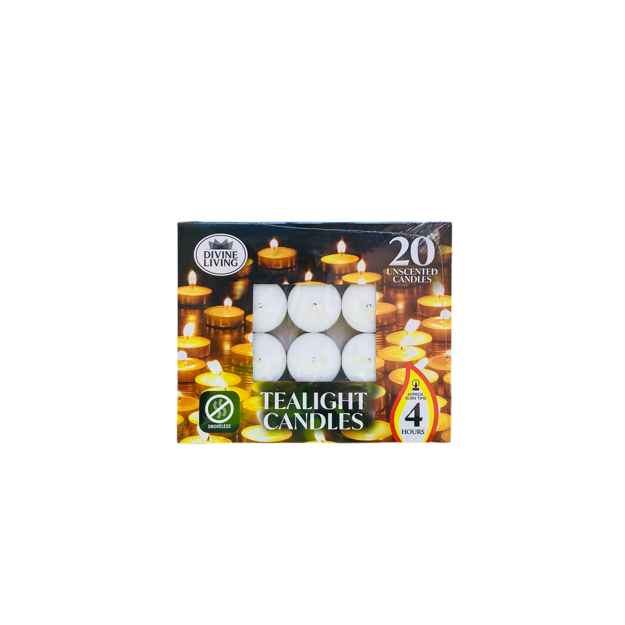 Tea Light Candle 20Pcs
