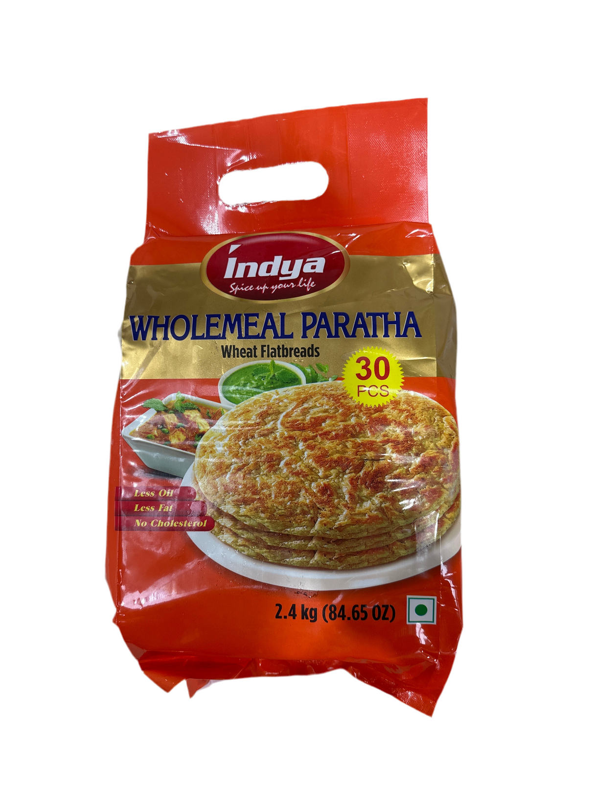 Indya Wholemeal Paratha 30Pcs