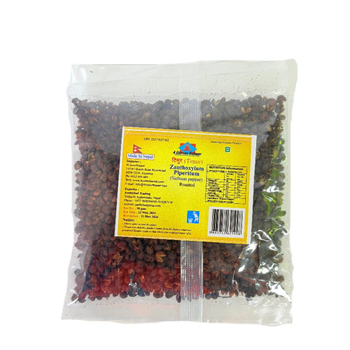 4 Corner Timur Whole 50Gm
