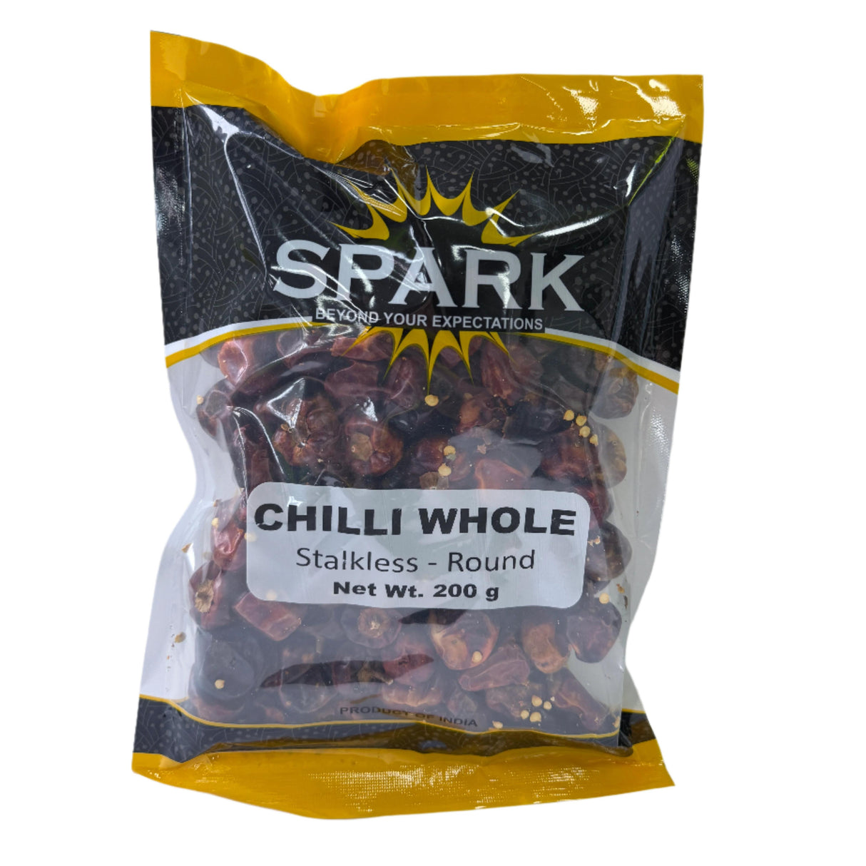 Spark Chilli Whole Stalkless Round 200 Gm