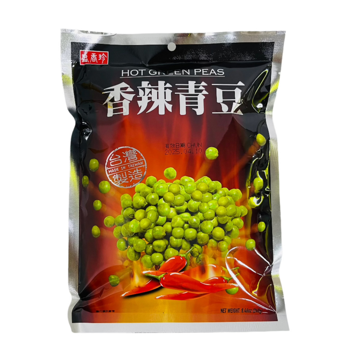 Hot Green Peas 240Gm