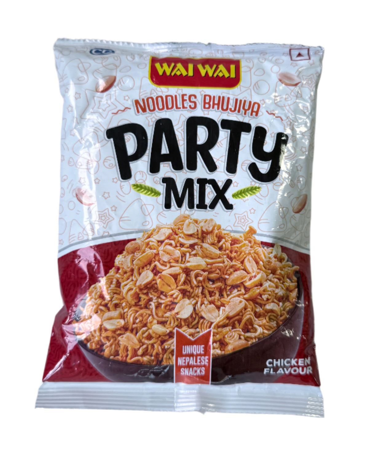 Wai Wai Chicken Noodles Party Mix 200 Gm