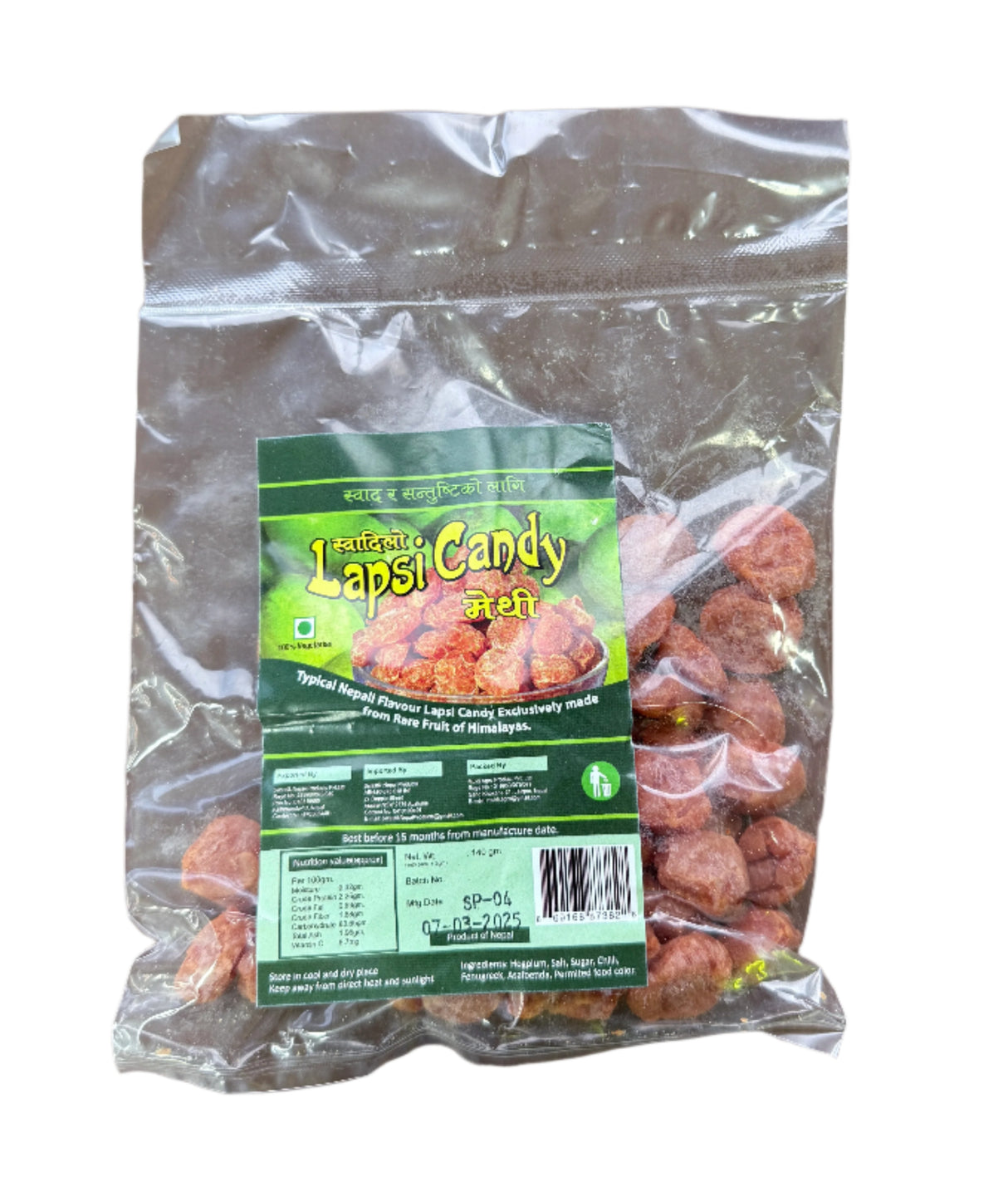Swadilo Lapsy Candy Methi 140 Gm