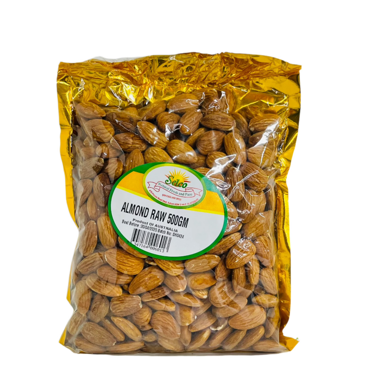 Selco Almond Raw 500Gm