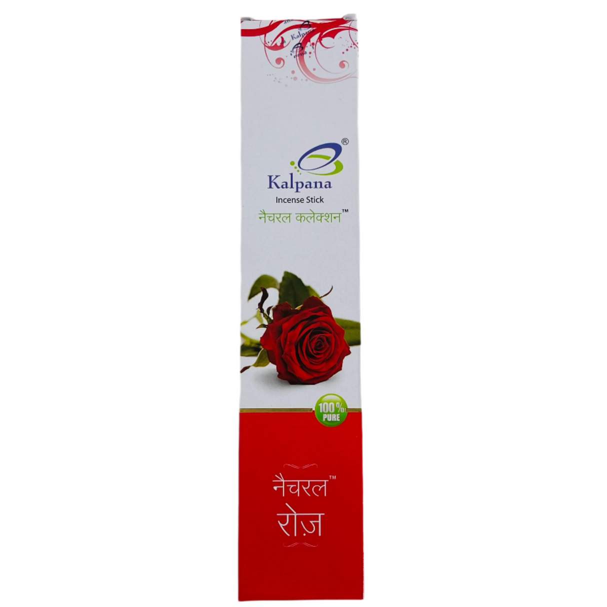 Kalpana Natural Rose Incense Sticks 100Gm