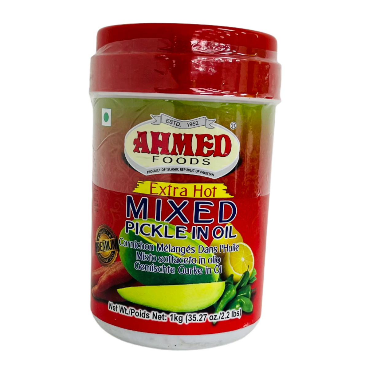 Ahmed Extra Hot Mixed Pickle 1Kg