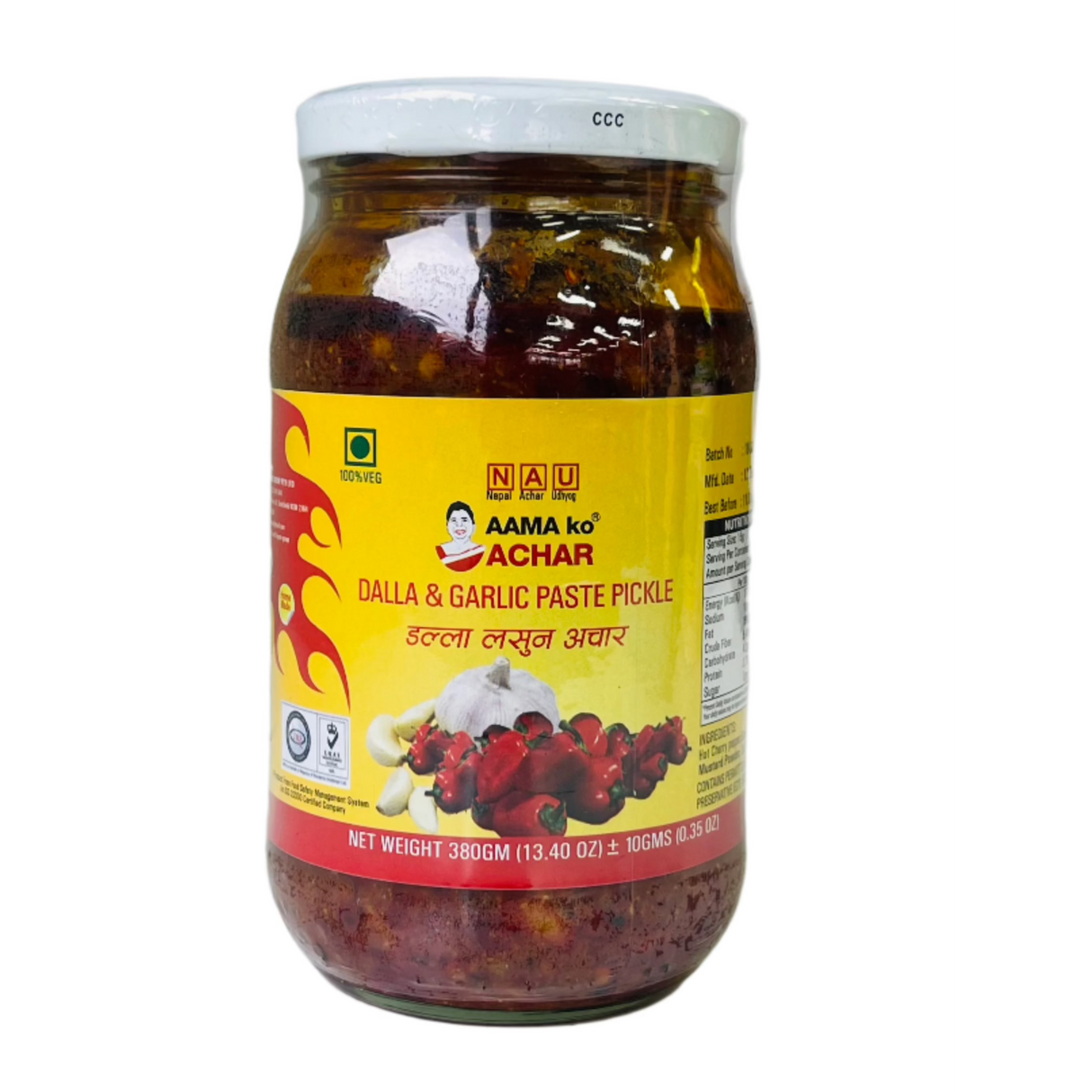 Aama Ko Dalla And Garlic Paste Pickle 380Gm
