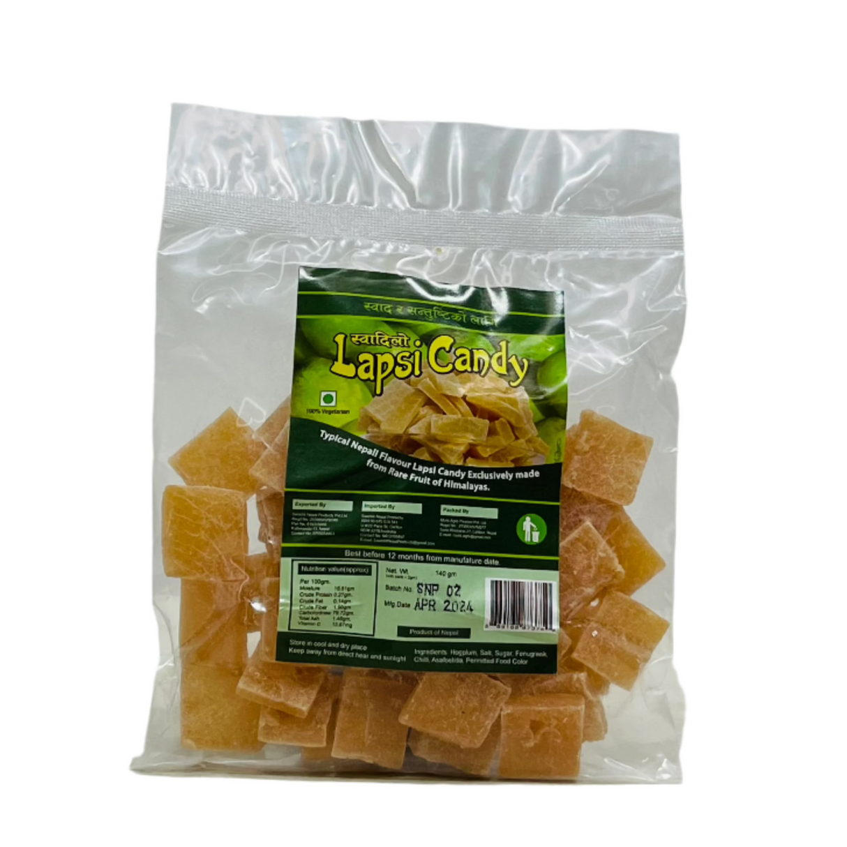 Swadilo Lapsi Candy Normal 140Gm