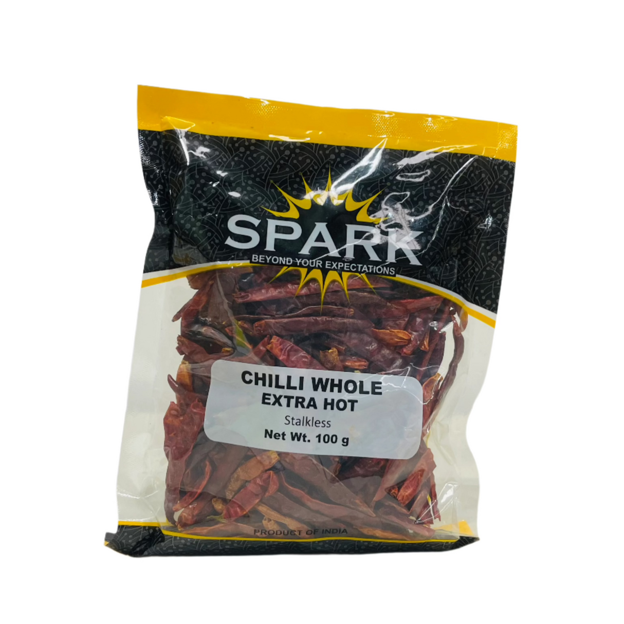 Spark Chilli Whole Extra Hot 100Gm