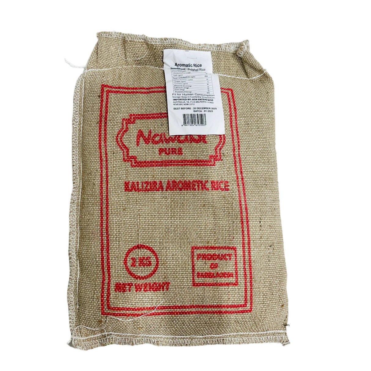 Nawabi Kalijeera Aromatic Rice 2Kg