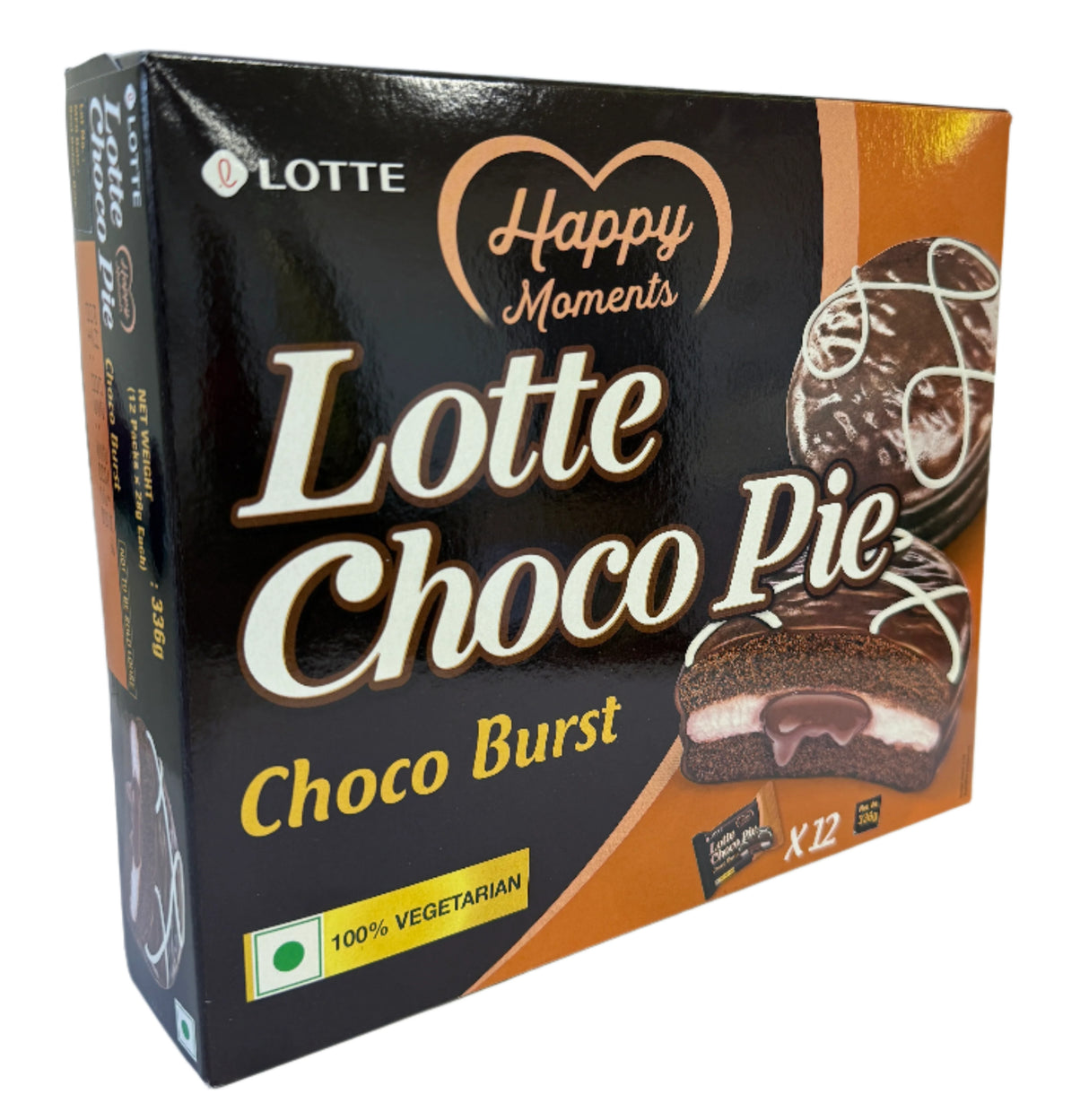 Lotte Choco Pie Choco Burst 336Gm