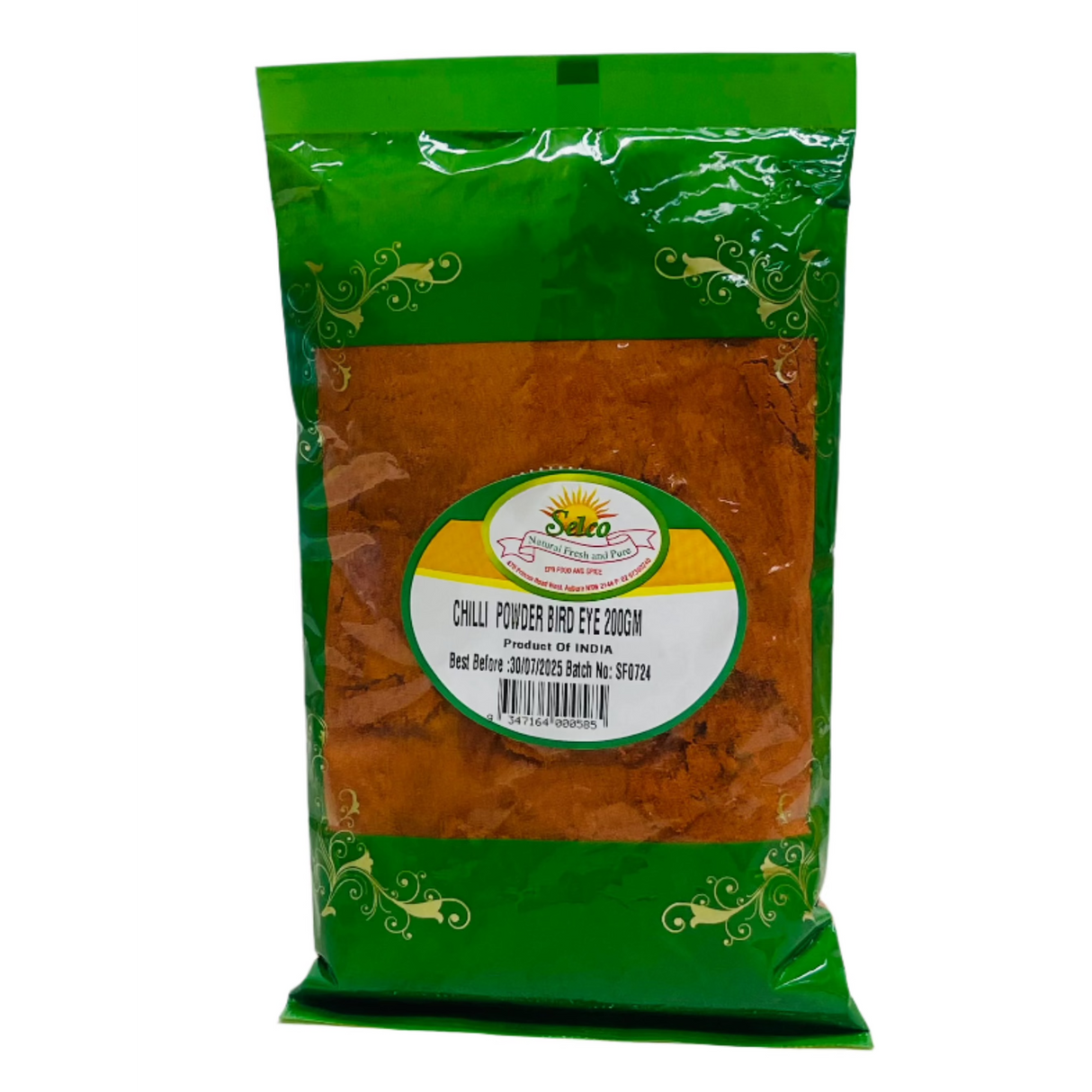 Selco Chilli Powder Bird Eye 200Gm