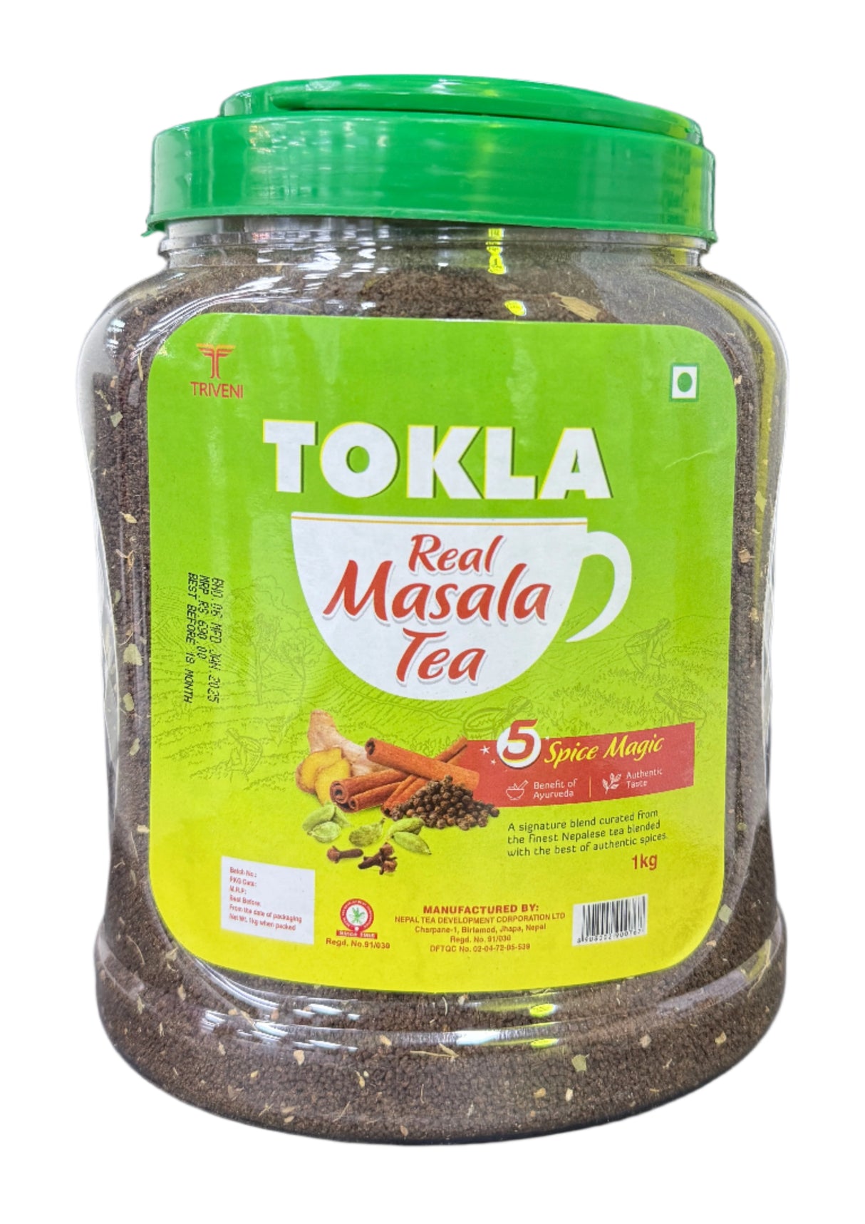 Tokla Real Masala Tea 1000Gm