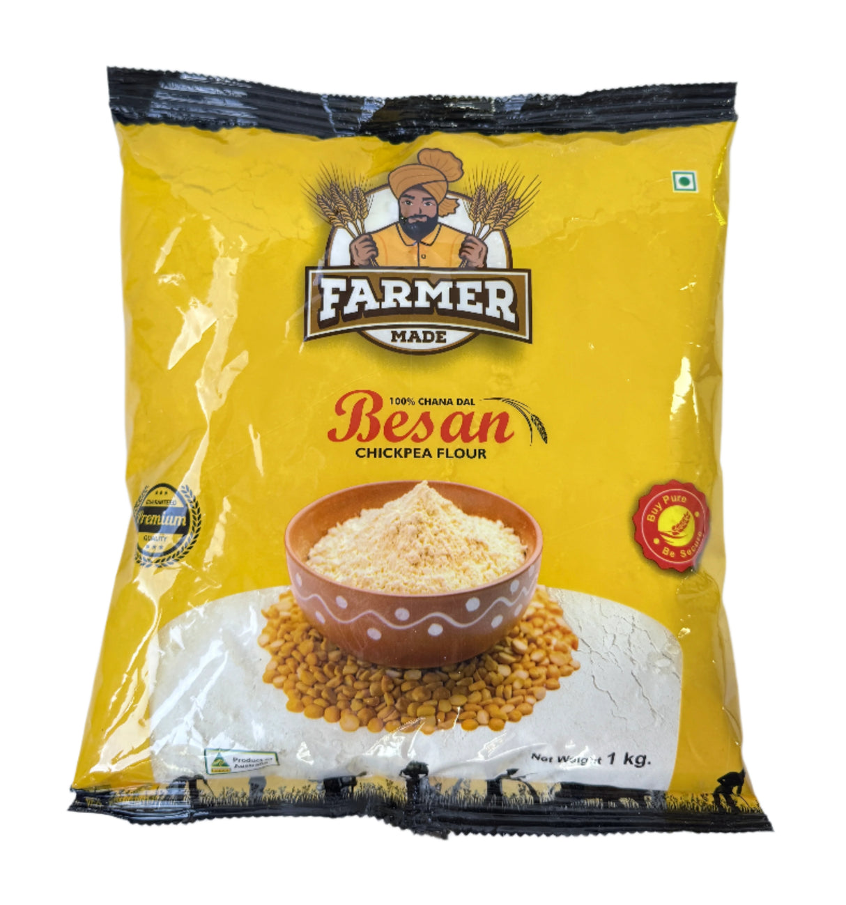 Farmer Made Chana Besan Flour 1Kg