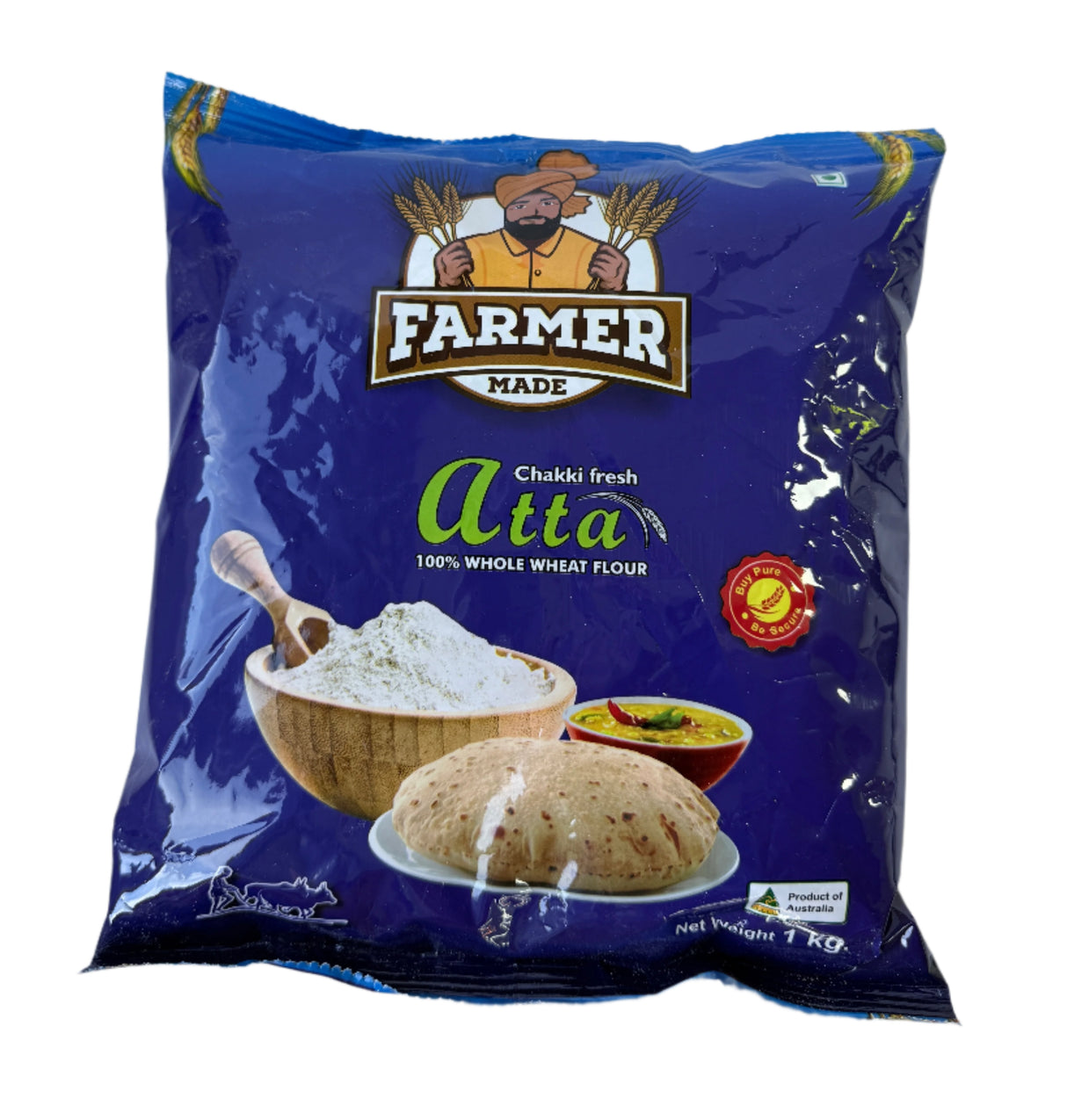 Farmer Made Chakki Atta 1Kg