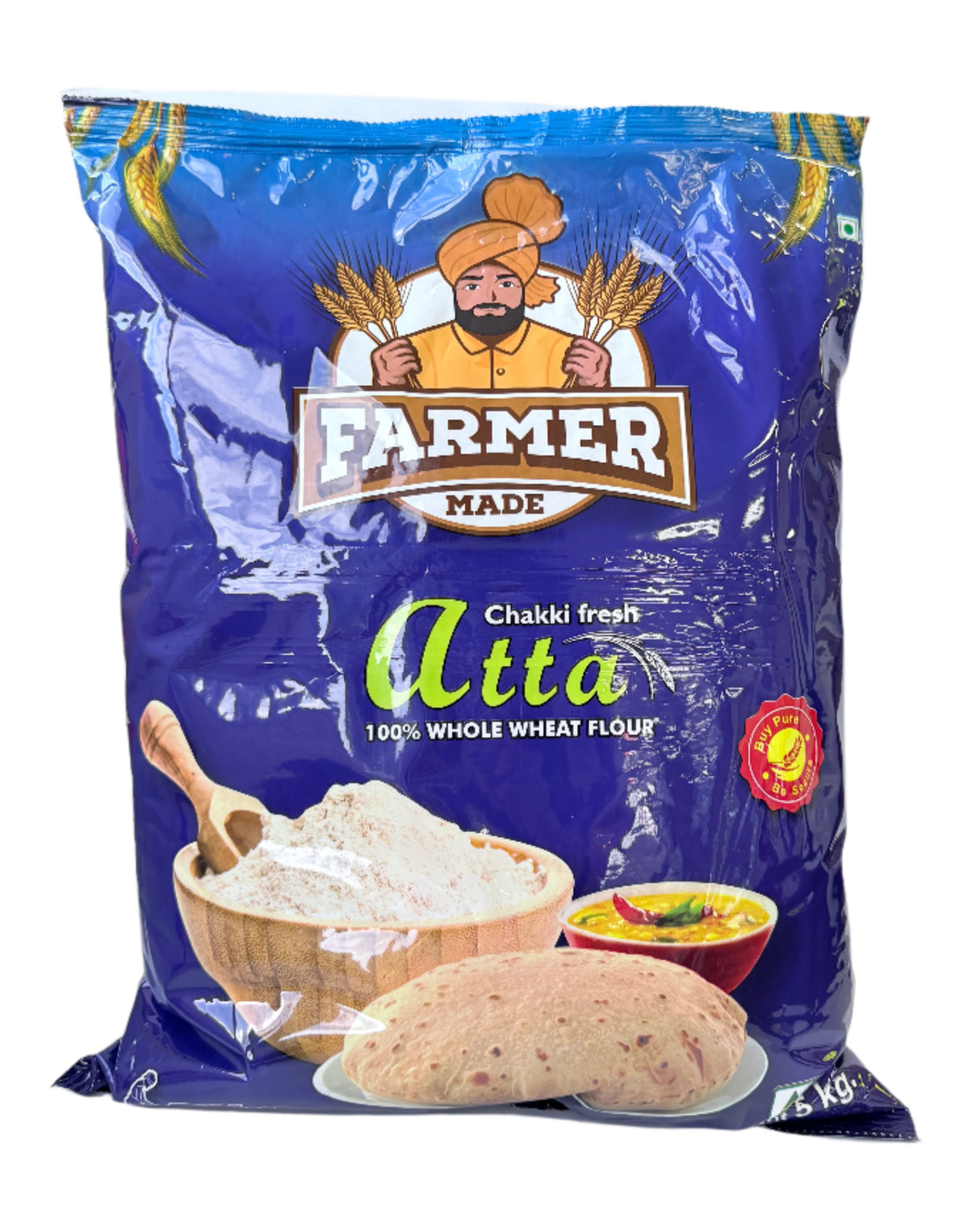 Farmer Made Chakki Atta 5Kg