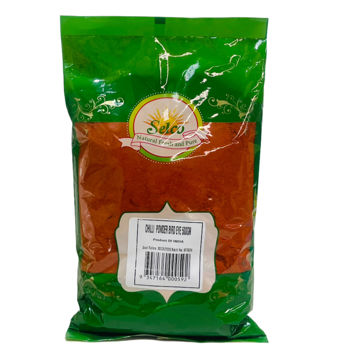 Selco Chilli Powder Bird Eye 500Gm