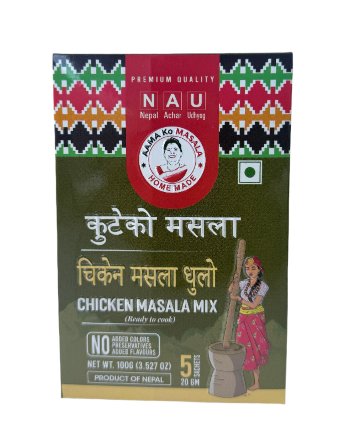 Aama Kuteko Chicken Masala 100Gm