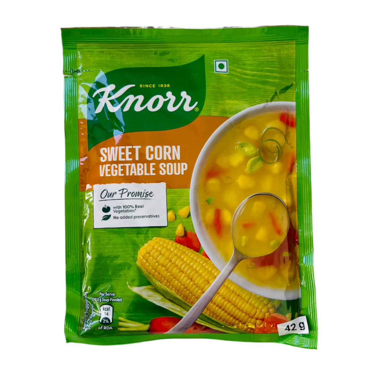 Knorr Sweet Corn Veg Soup 42Gm