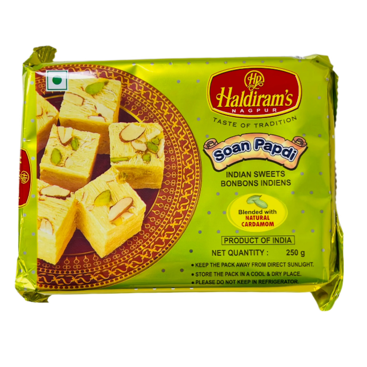 Haldiram Soan Papdi Yellow 250Gm