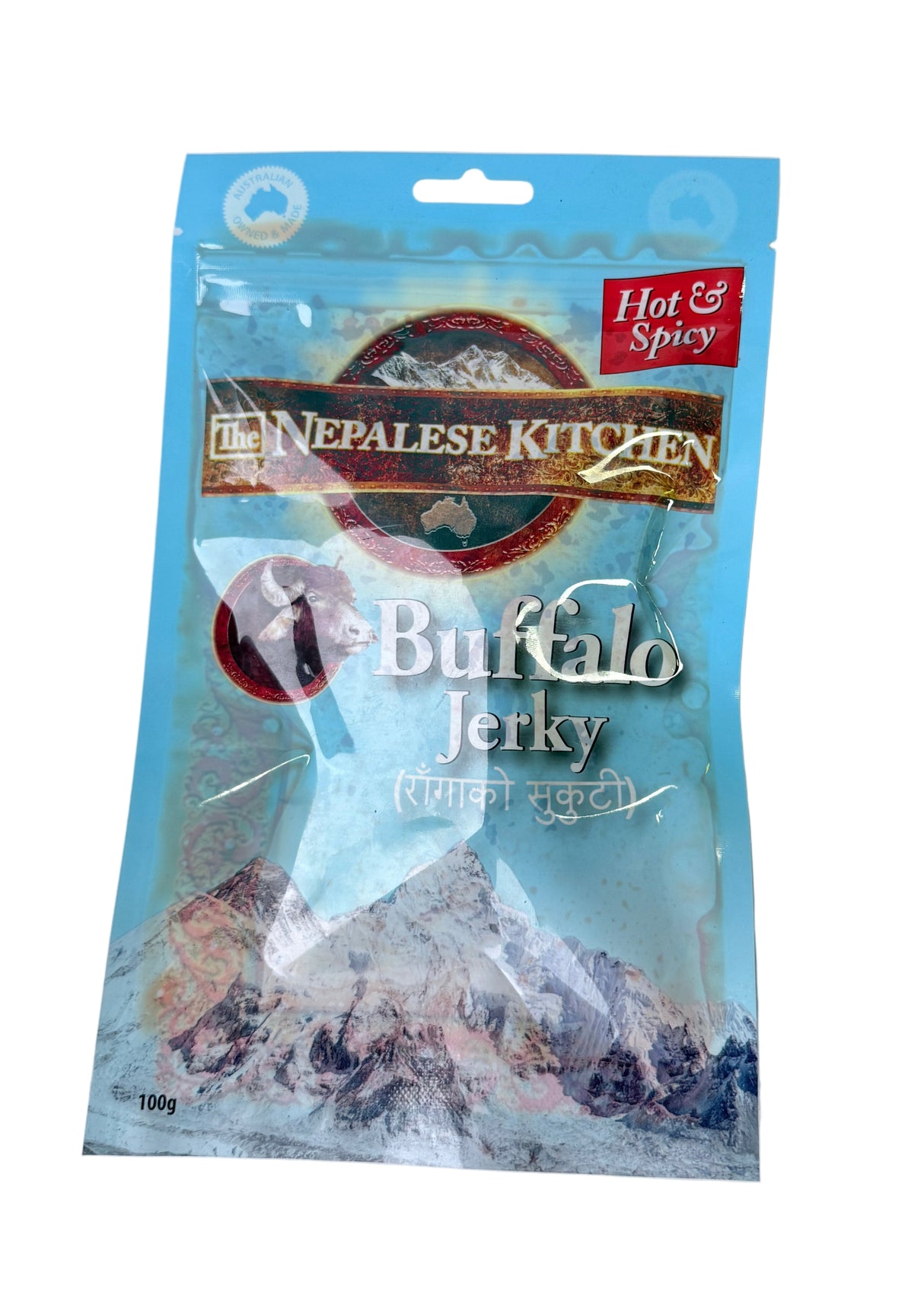 Nepalese Kitchen Hot & Spicy Buff Sukuti 100Gm