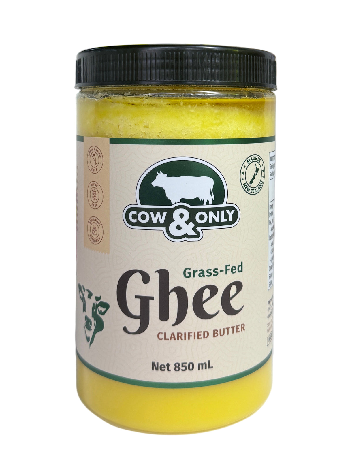 Cow & Only Grass-fed Ghee 850ml