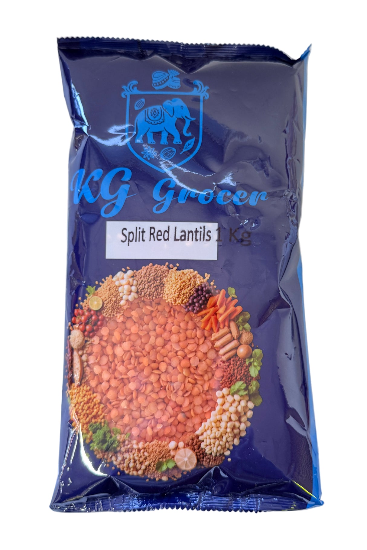 Kg Grocer Red Lentils Split 1 Kg
