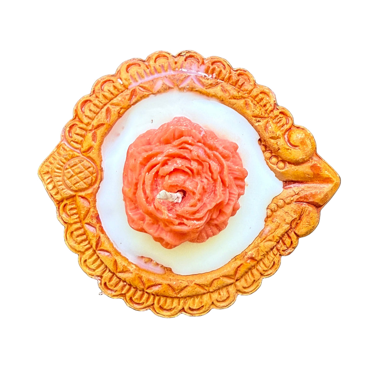 Jhigu Studio Sayapatri Candle Diya 1pc