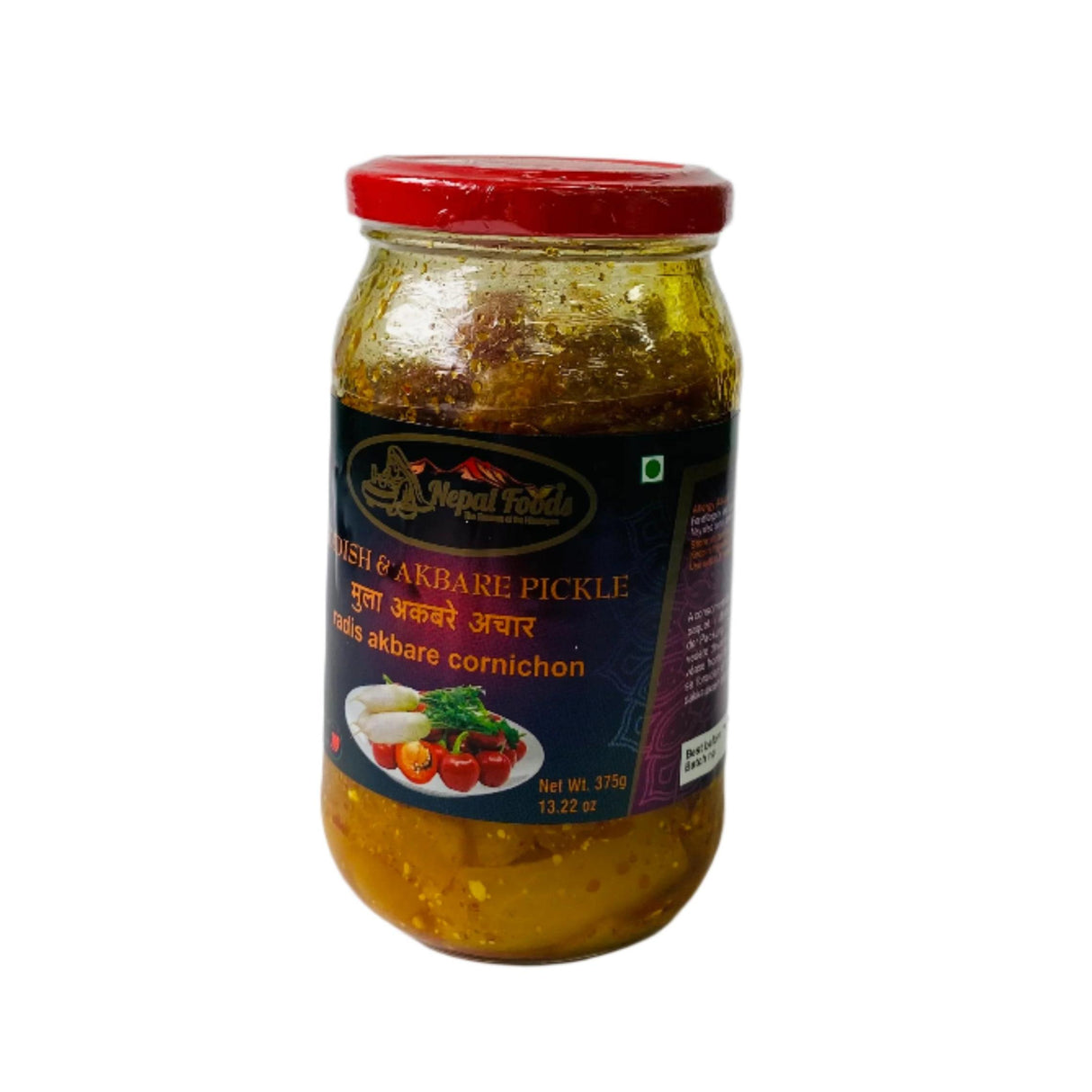 Nepal Foods Radish & Akbare Pickle 375 Gm