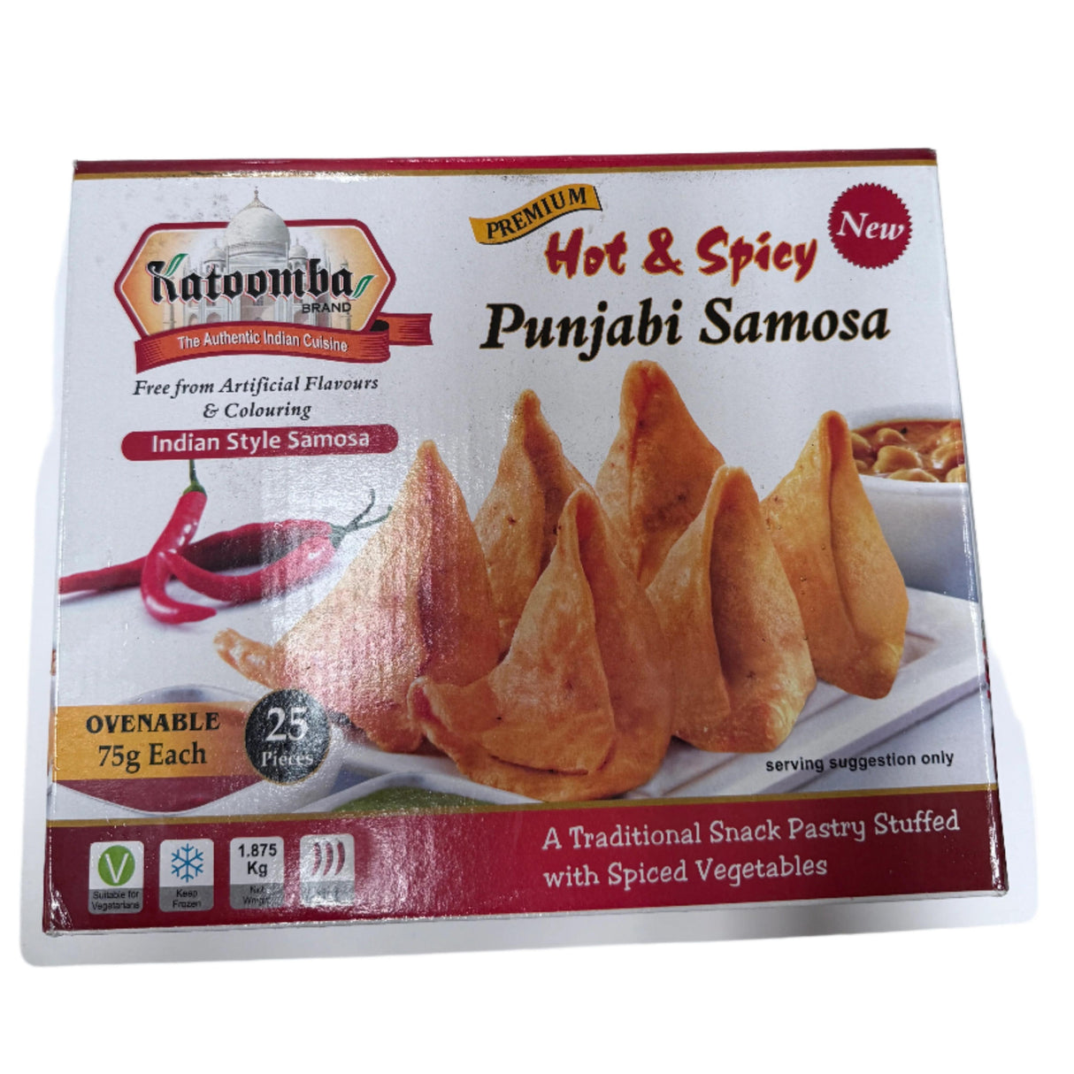 Katoomba Punjabi Samosa Hot 75 Gm * 25