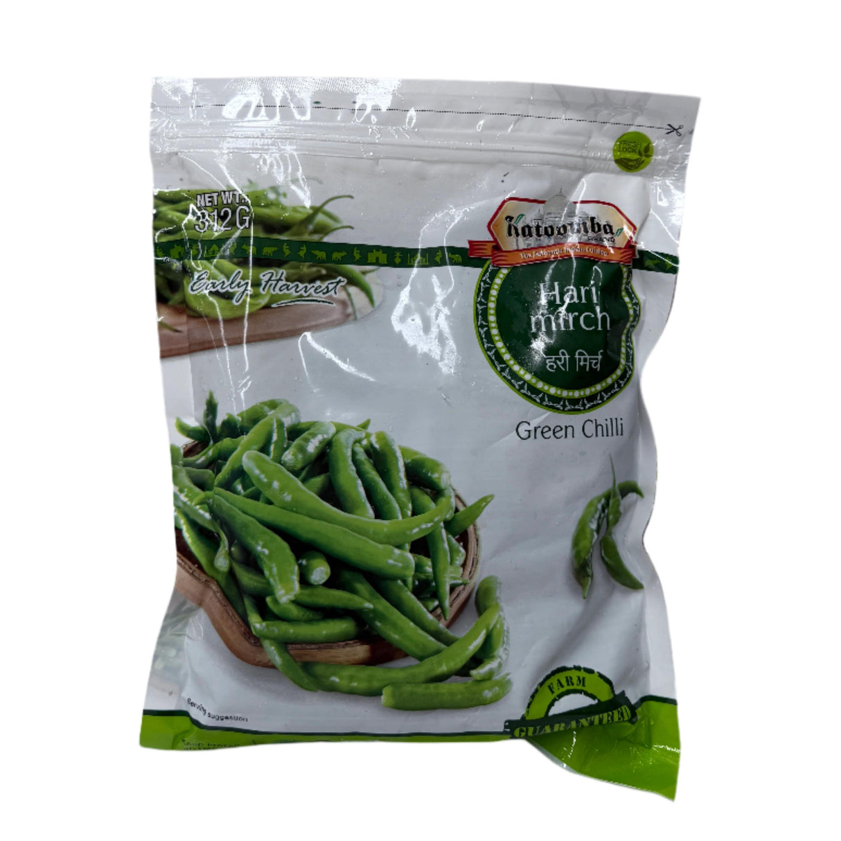 Katoomba Frozen Green Chilli 312 Gm