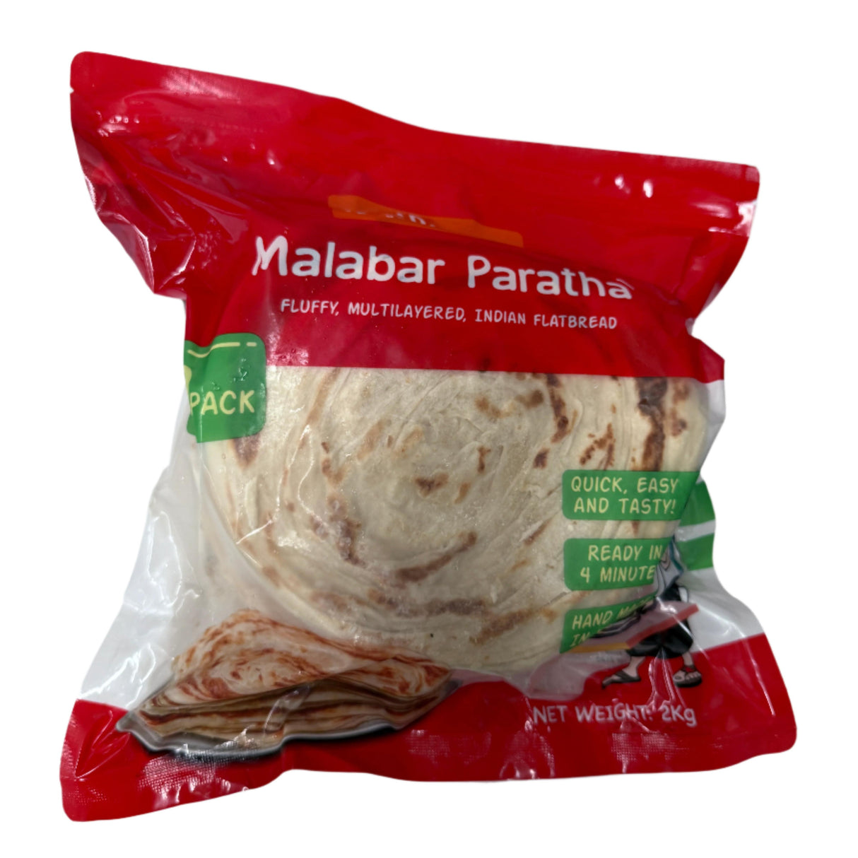 Katoomba Malabar Paratha 100 Gm * 20 Pc