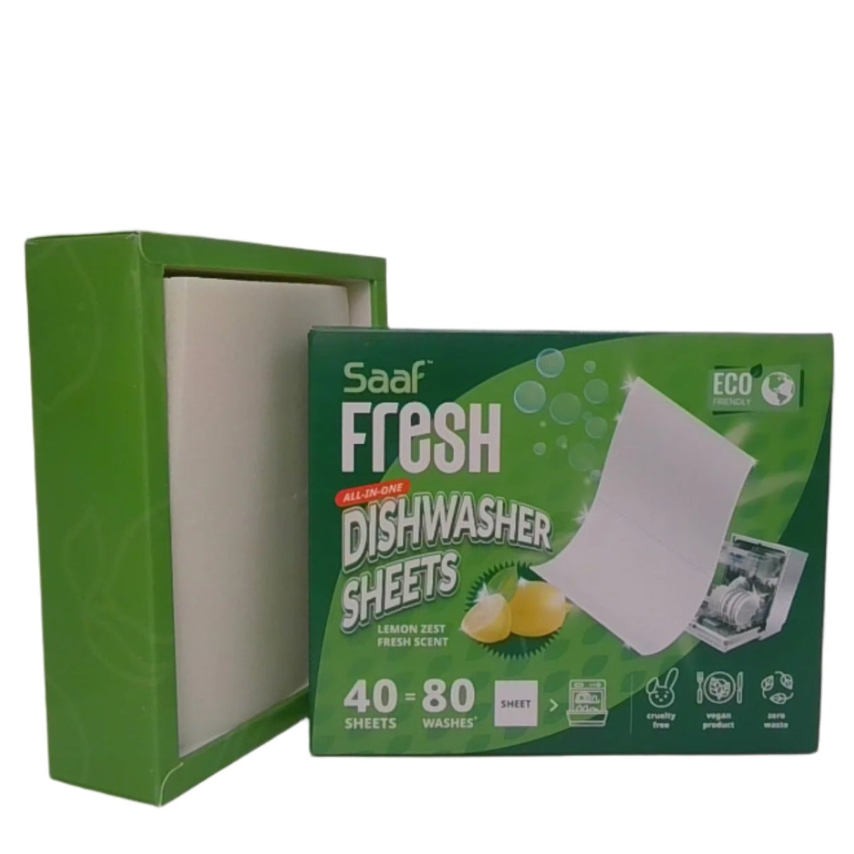 Saaf Fresh Dishwasher Sheets 40 Sheets