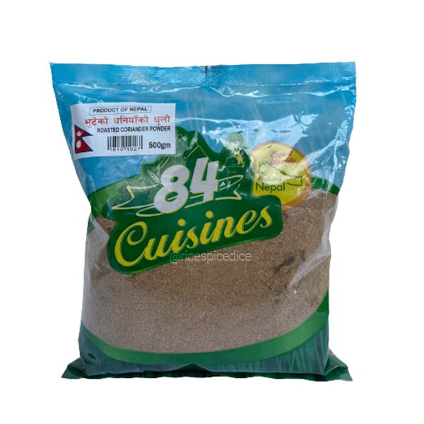 84 Cuisine Roasted Coriander Powder 500Gm