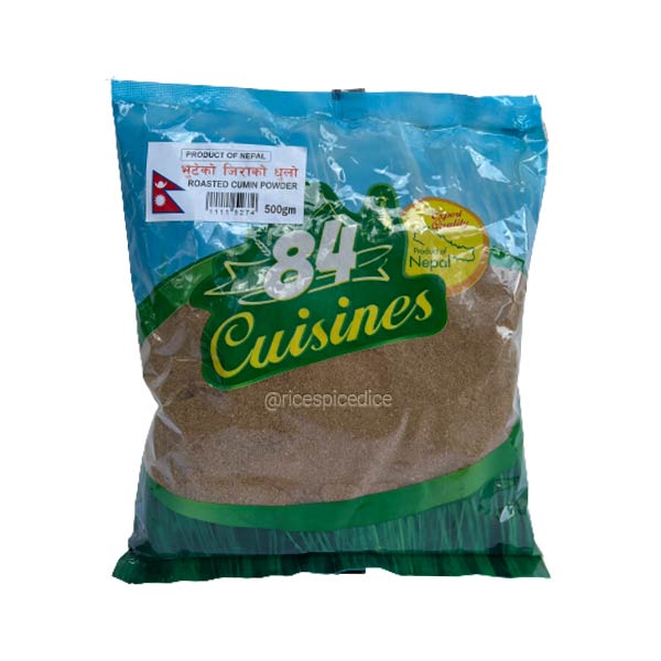 84 Cuisine Roasted Cumin Powder 500Gm