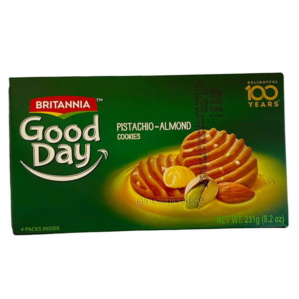 Britannia Good Day Pista Almond Cookies 231Gm