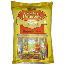 Golden Peacock Royal Basmati Rice 5Kg