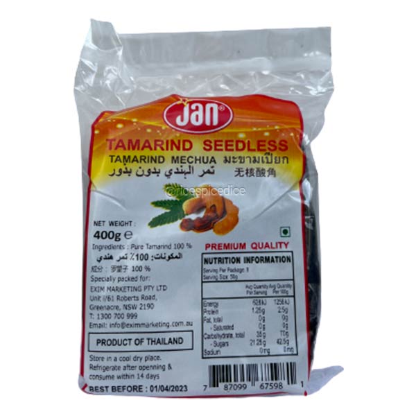 Jan Tamarind Paste Seedless 500Gm